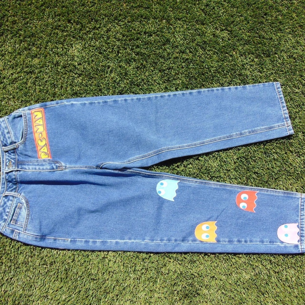 Pac-Man Custom Re-Work Denim - Picture 2 of 4